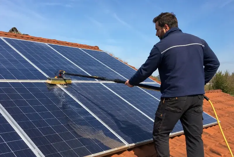 Nettoyage et entretien de panneaux solaires à Velleron