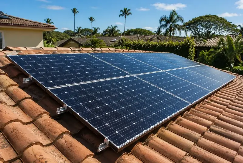 Installation de panneaux solaires à Velleron